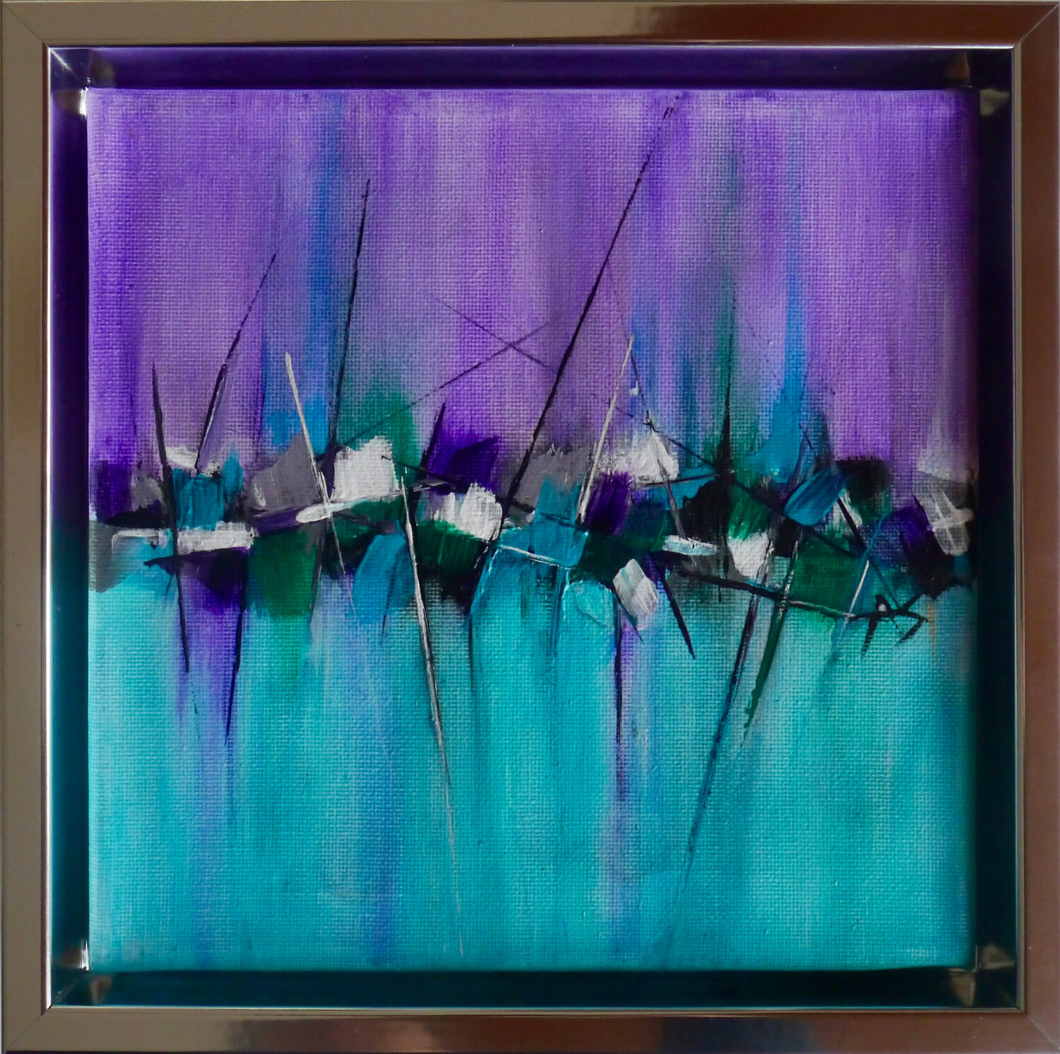 Urbane Frequenzen Anja Semling Original painting for sale