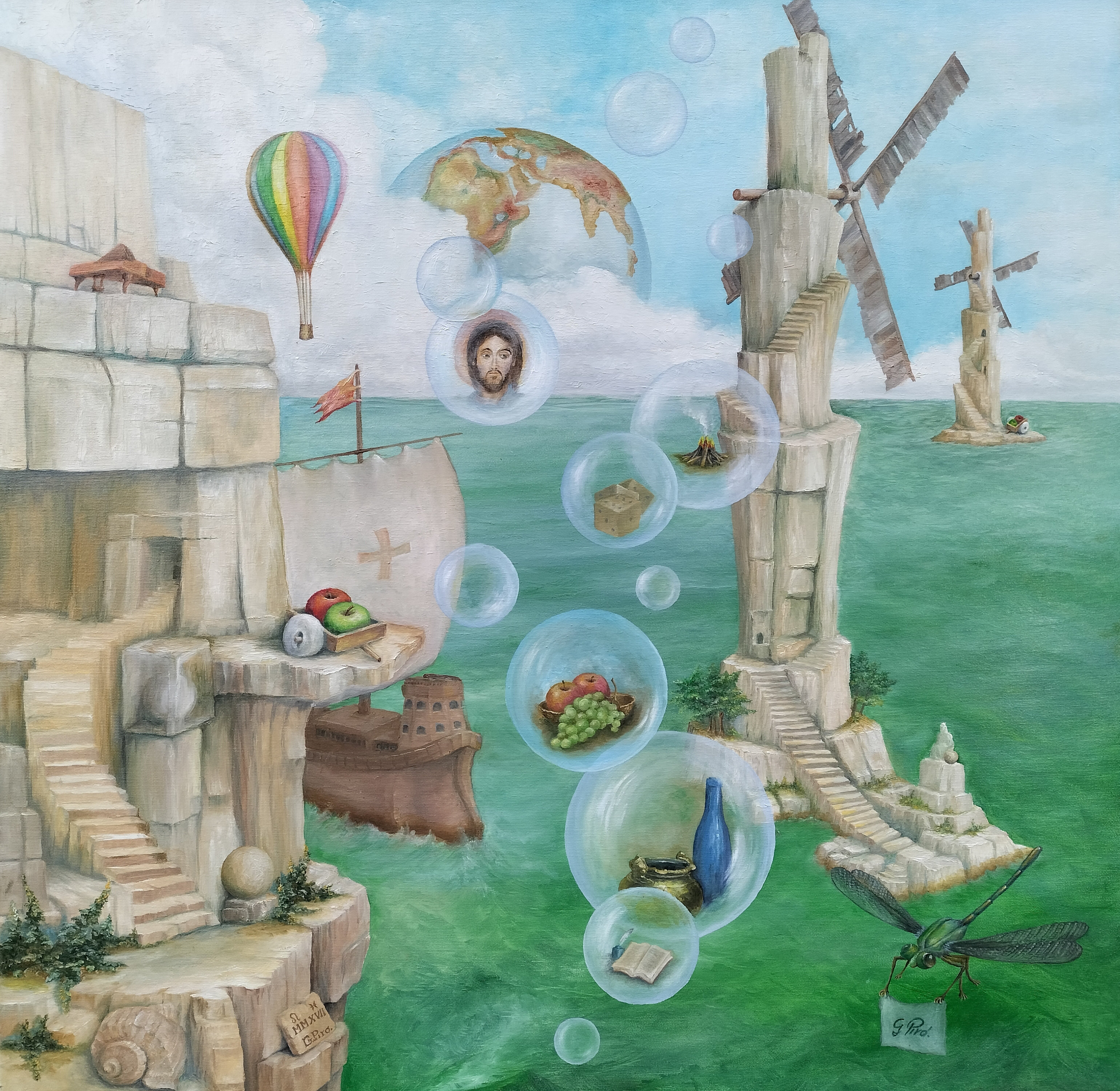 Gregory Pyra PIRO Oil Painting ref 178943, Dream Surrealism