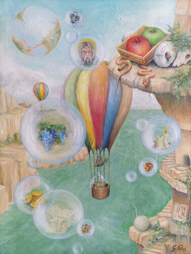 Gregory Pyra PIRO Oil Painting ref 242843, Magical Realism by Gregory Pyra PIRO, Painting for Sale on Select