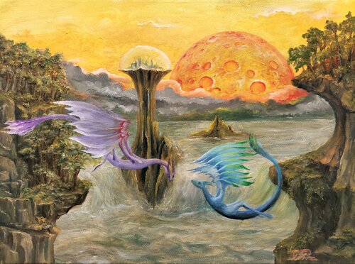 Gregory Pyra PIRO oil painting ref 348722, narrative conceptual figurative surrealism by Gregory Pyra PIRO, Painting for Sale on Select