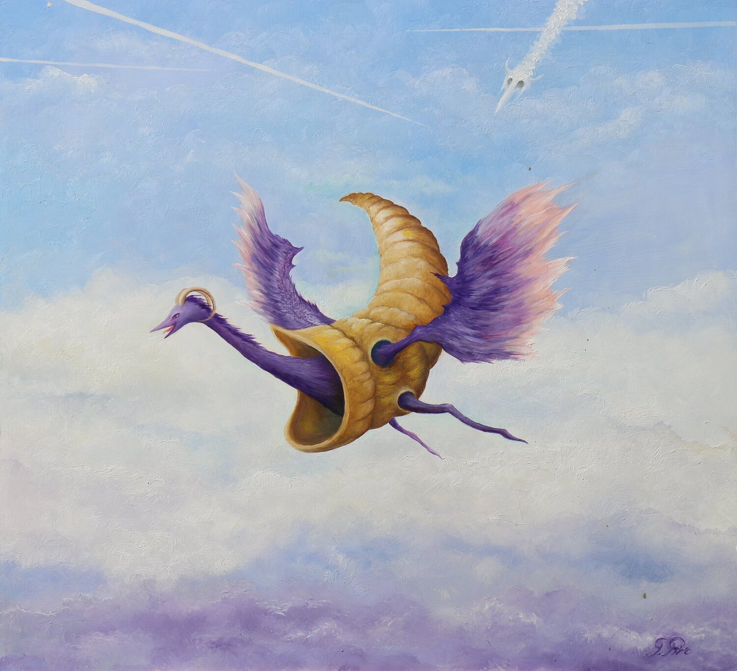 Gregory Pyra PIRO oil painting ref 242845, magical surrealism and fantasy art Gregory Pyra PIRO Original painting for sale