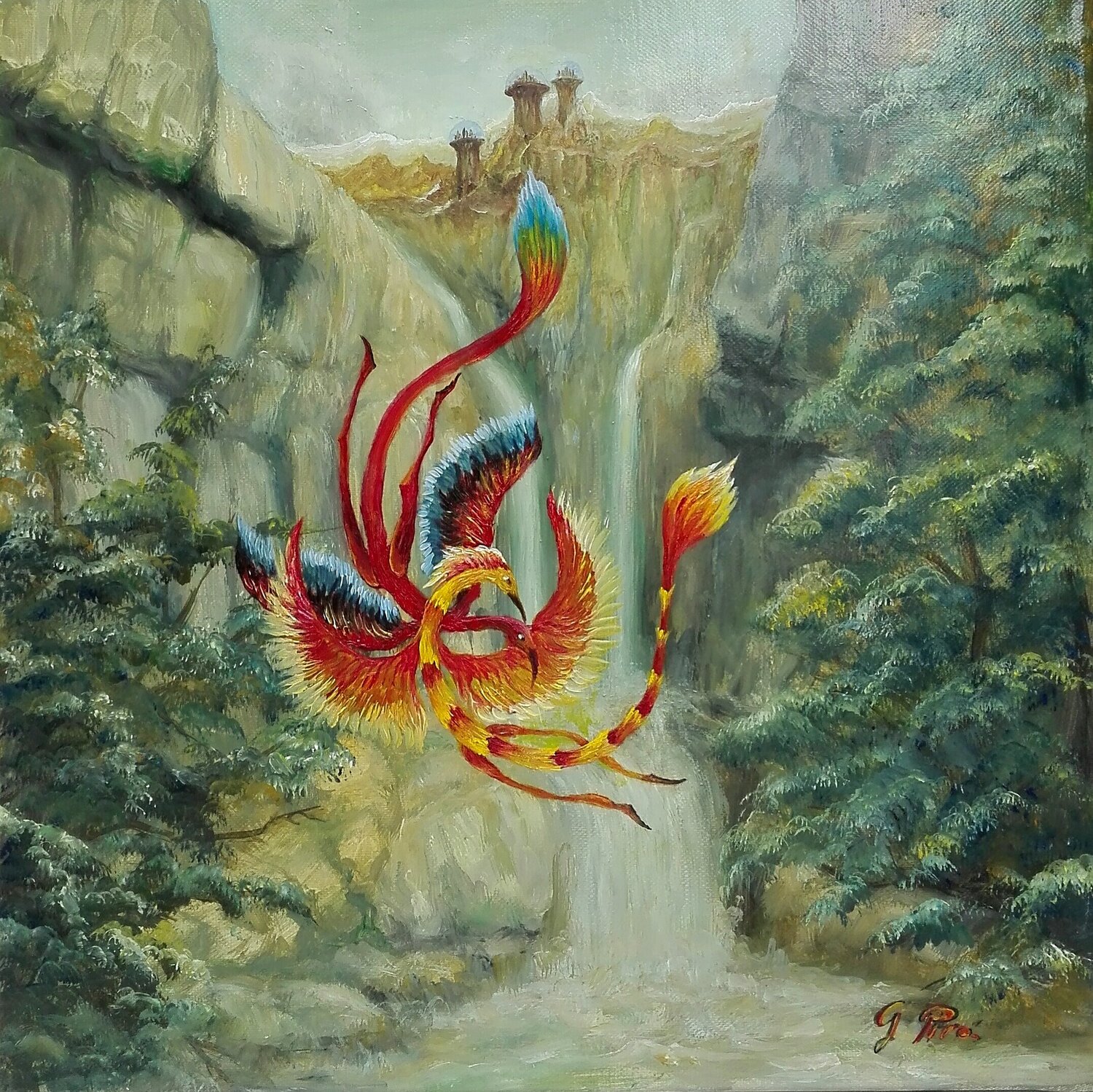 Gregory Pyra PIRO Oil Painting ref 483295, narrative conceptual figurative surrealism Gregory Pyra PIRO Original painting for sale