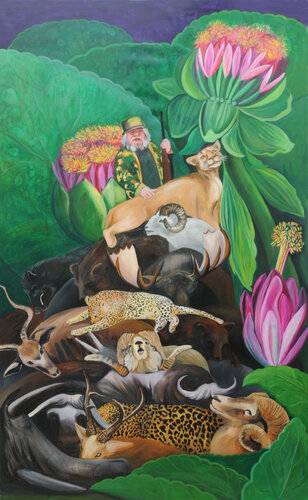 Traum eines Jägers by Ellen Semen, Painting for Sale on Select