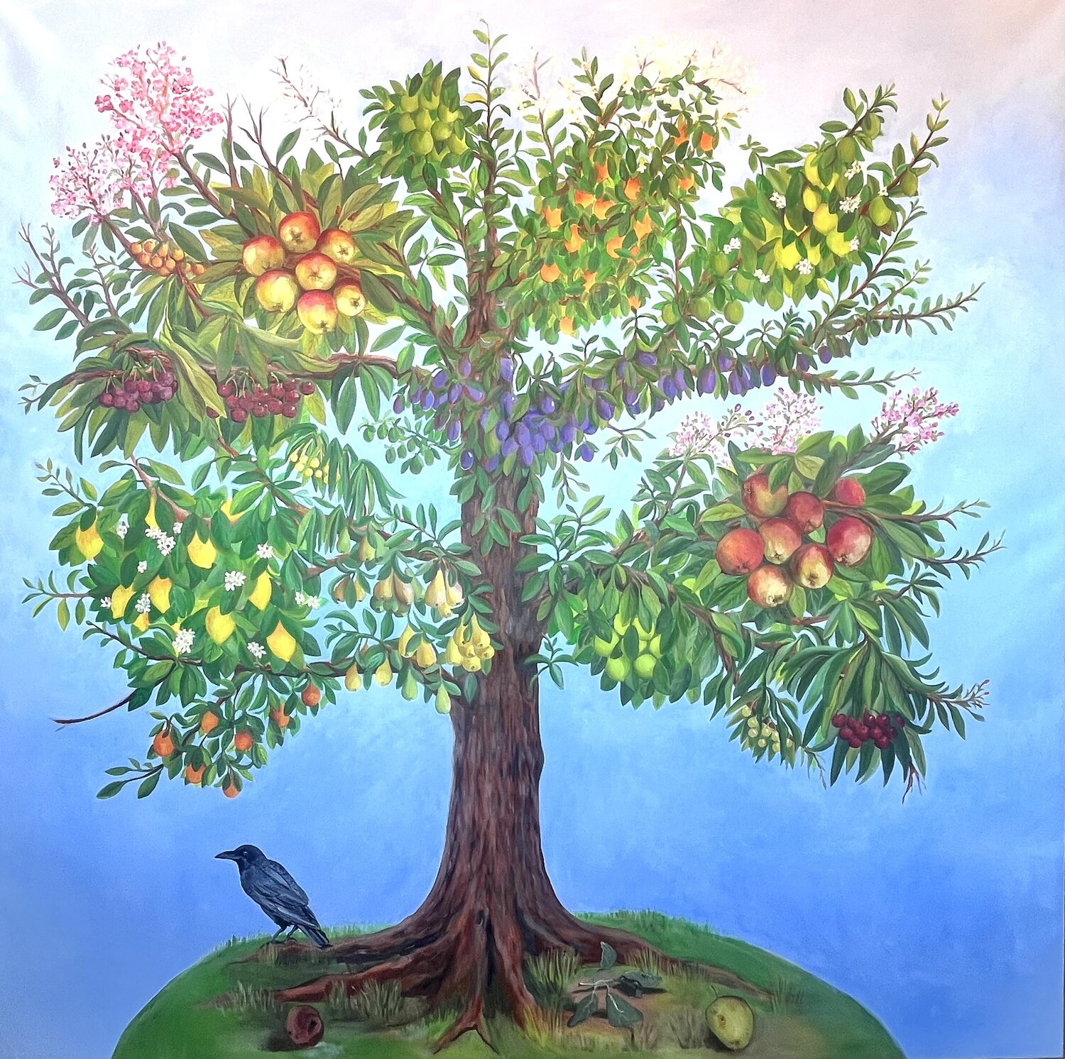 Multifruchtbaum Ellen Semen Original painting for sale
