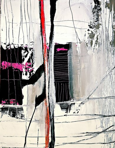 Fault Line 3 by Dieter Langer, Painting for Sale on Select