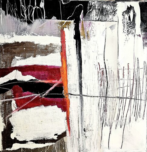 Fault Line 4 by Dieter Langer, Painting for Sale on Select