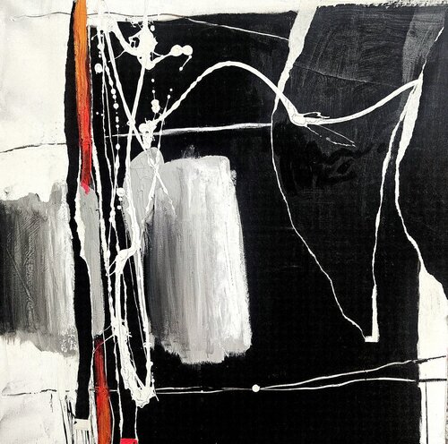 Fault Line 5 by Dieter Langer, Painting for Sale on Select