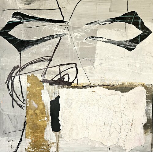 Reflection-S by Dieter Langer, Painting for Sale on Select