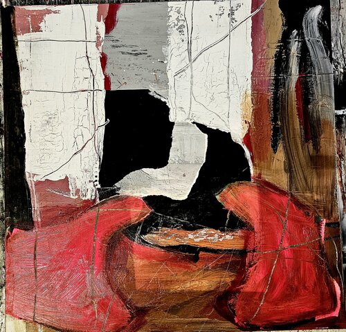 Reflection 7 by Dieter Langer, Painting for Sale on Select