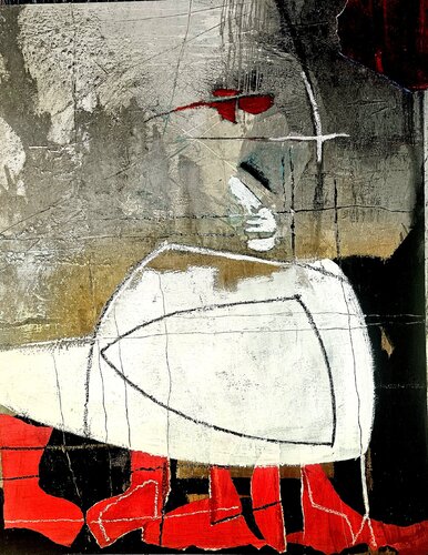 Atlas 1 by Dieter Langer, Painting for Sale on Select