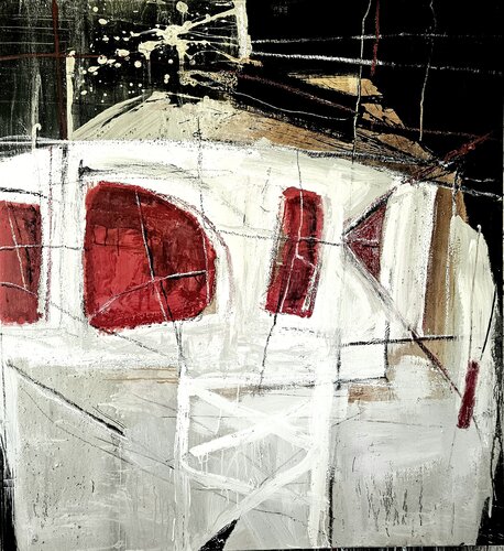 Atlas 2 by Dieter Langer, Painting for Sale on Select