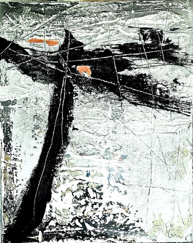 Intervall 01 by Dieter Langer, Painting for Sale on Select