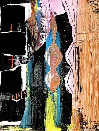 Reflection 9 by Dieter Langer, Painting for Sale on Select
