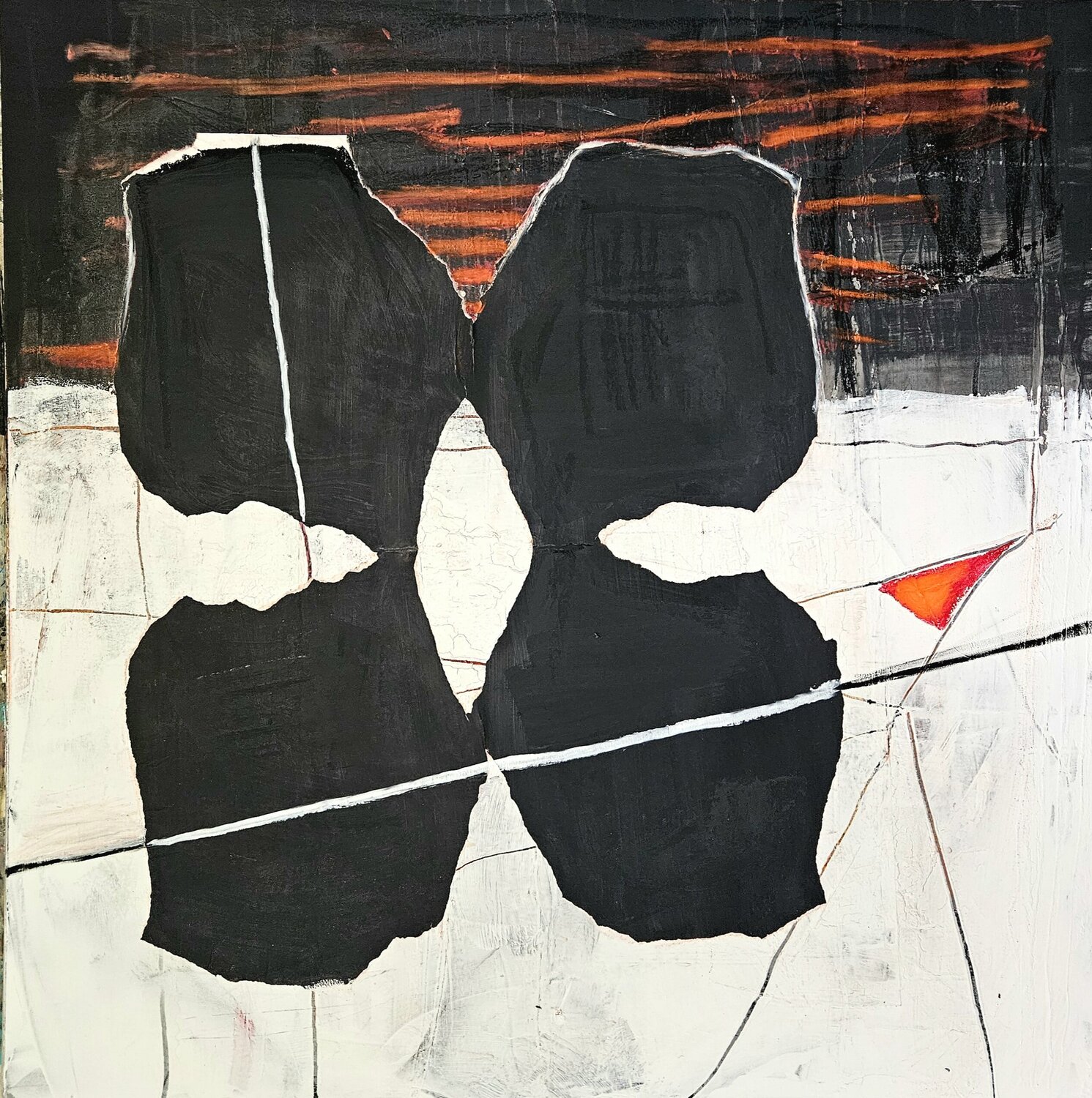 Reflection Dieter Langer Original painting for sale