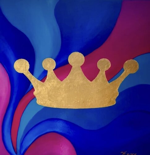 „My King, My Beloved“ by Tatjana Grace, Painting for Sale on Select