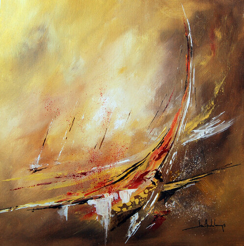 SAIL ( Voile ) by Jean-Claude Lannes, Painting for Sale on Select