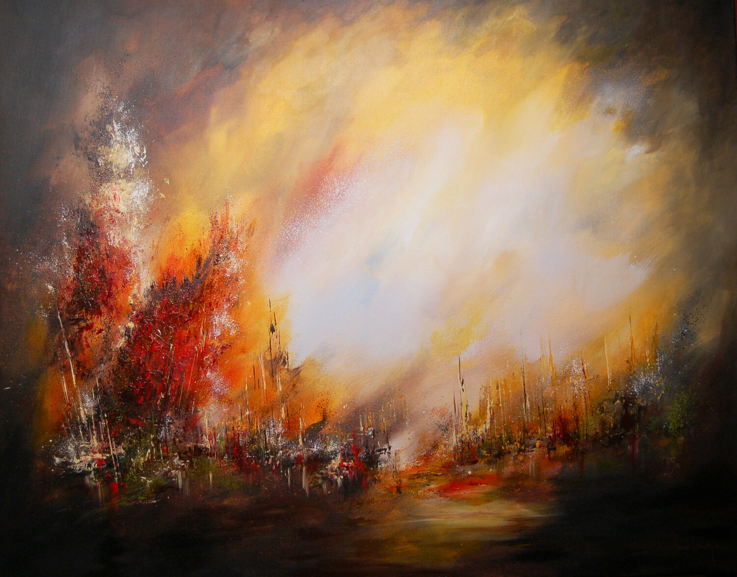 FOURNAISE Jean-Claude Lannes Original painting for sale