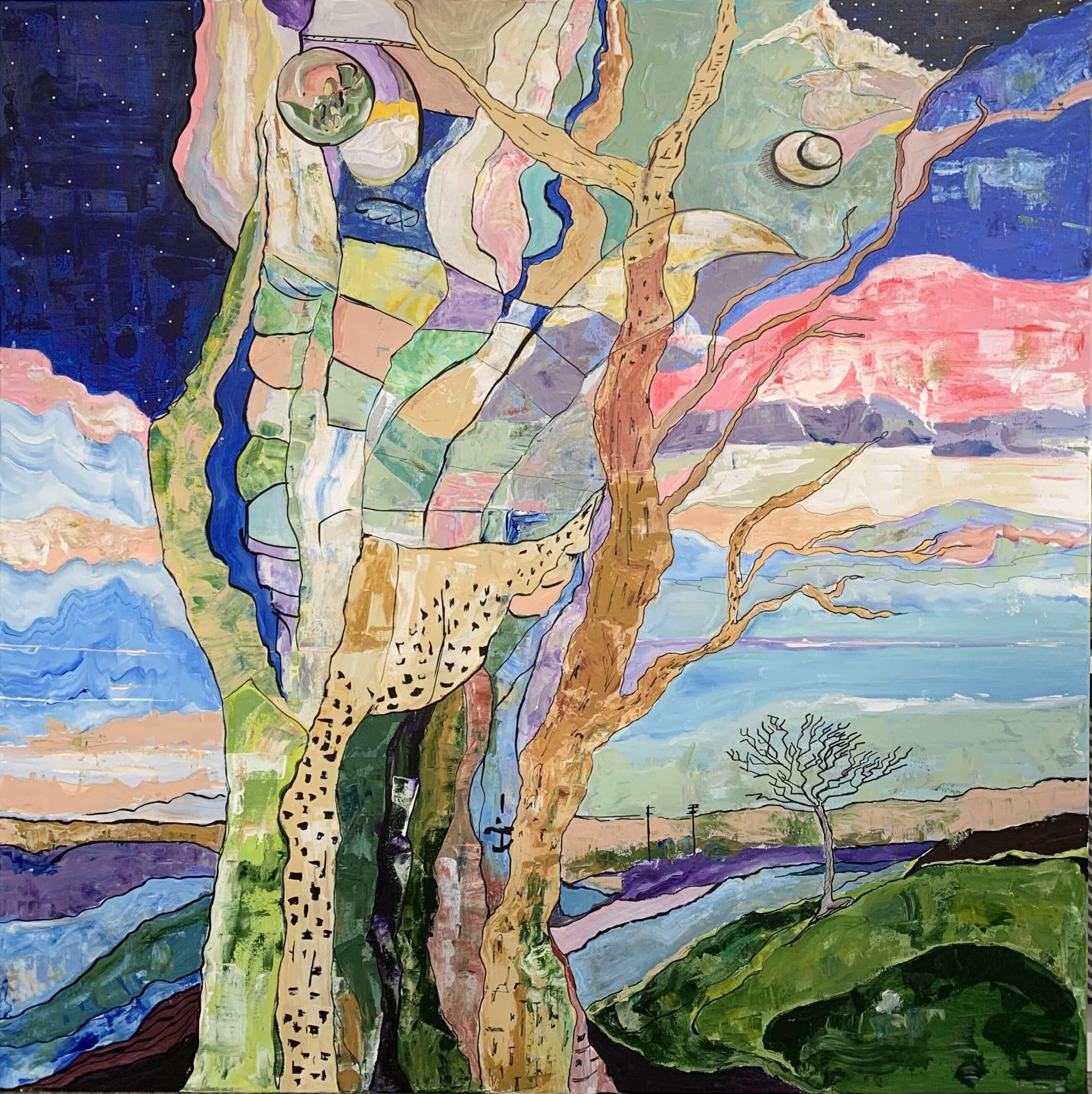 Surreal tree of dreams
