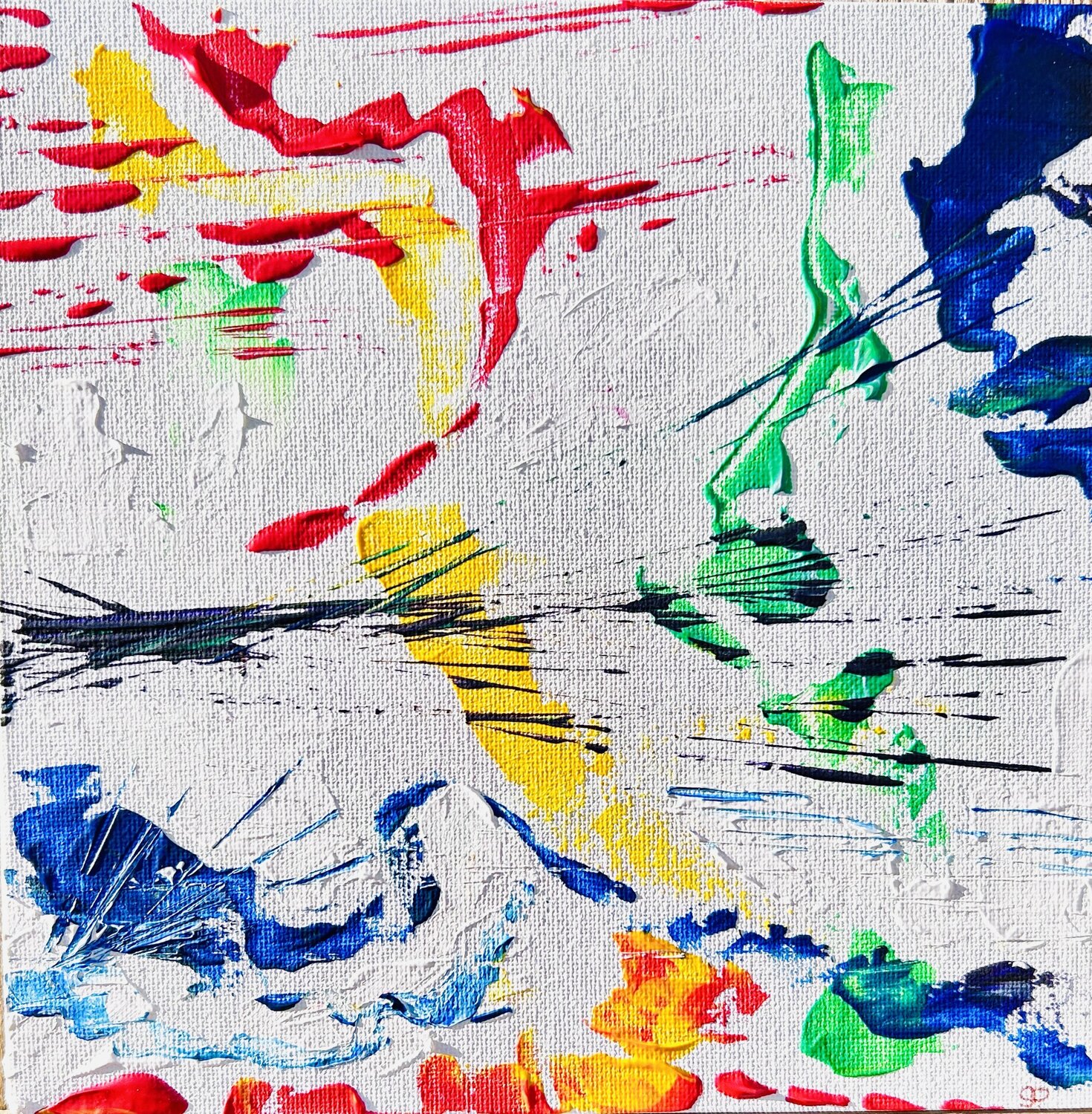 Joy as a Foundation Fatima Erkenova Original painting for sale