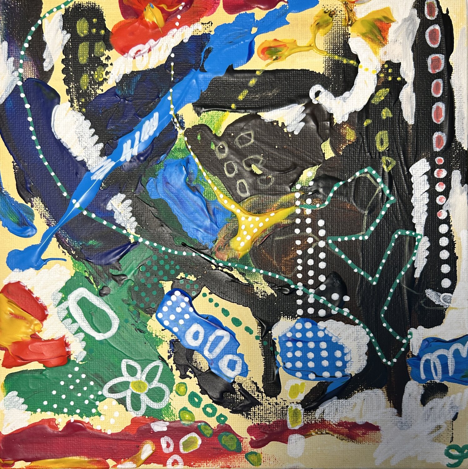 Geography of emotions Fatima Erkenova Originalgemälde zu verkaufen