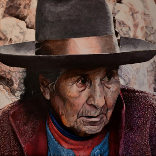 Pacha abuela by François Chevalier, Painting for Sale on Select