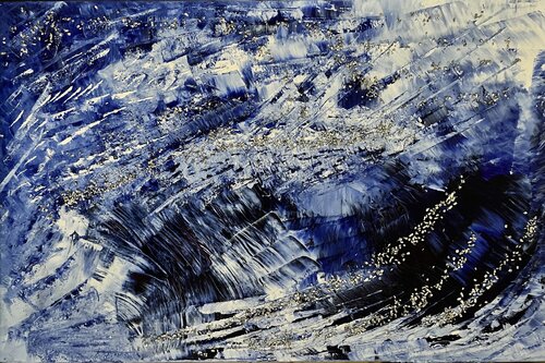L'occhio dell'universo by Silvana Vizzini, Painting for Sale on Select