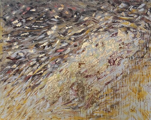 Esplosione by Silvana Vizzini, Painting for Sale on Select