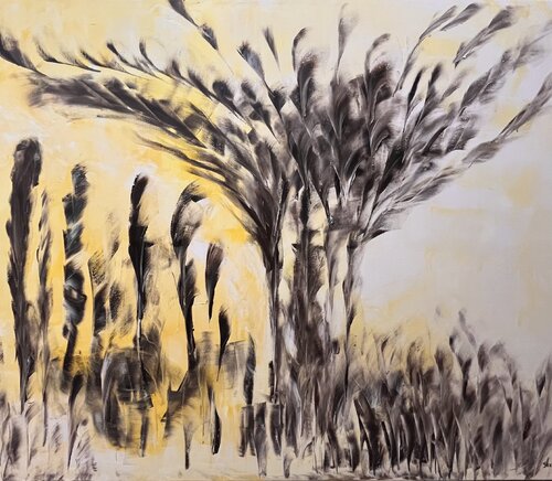 Come piume al vento by Silvana Vizzini, Painting for Sale on Select