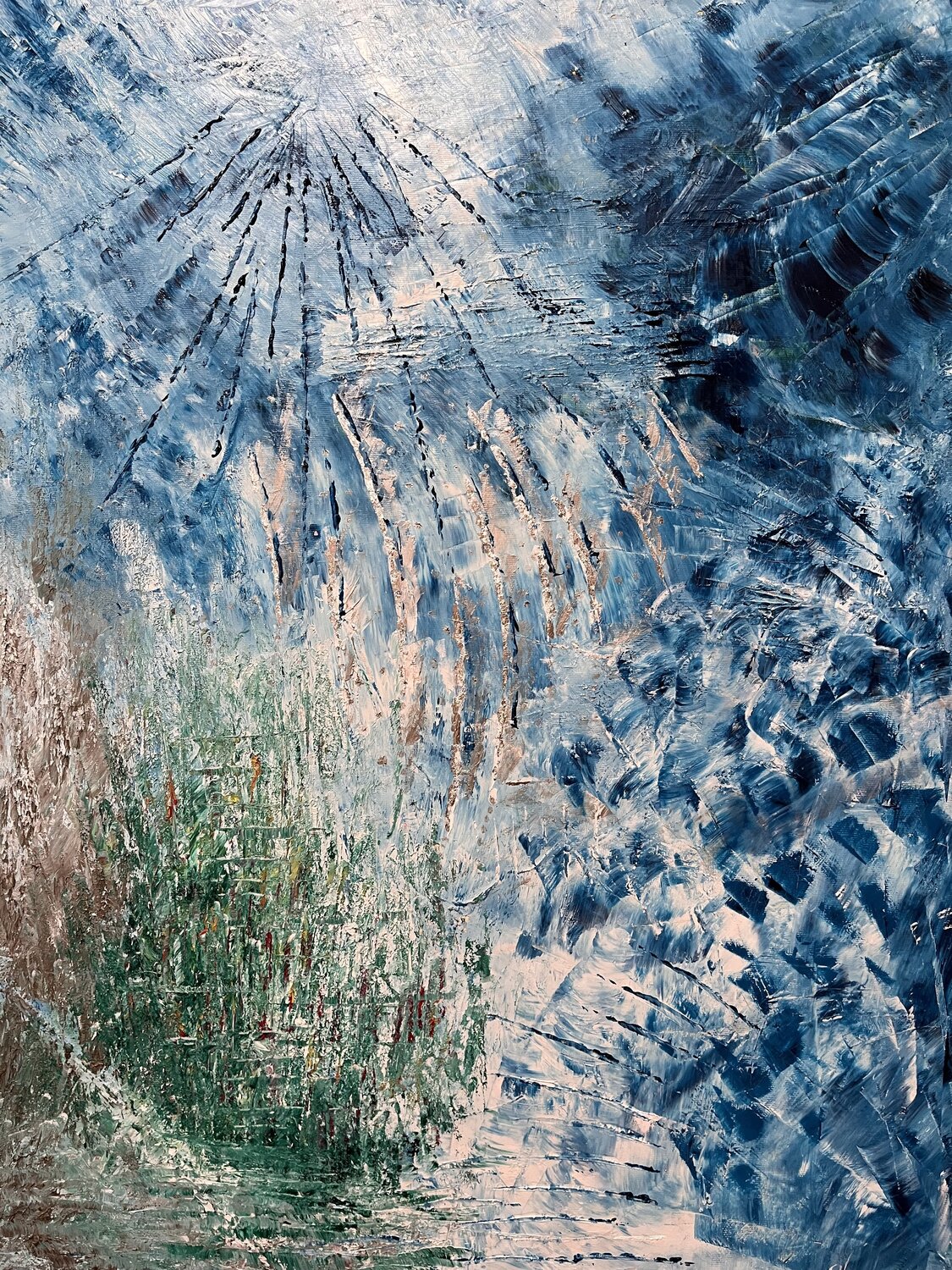 Io interiore Silvana Vizzini Original painting for sale