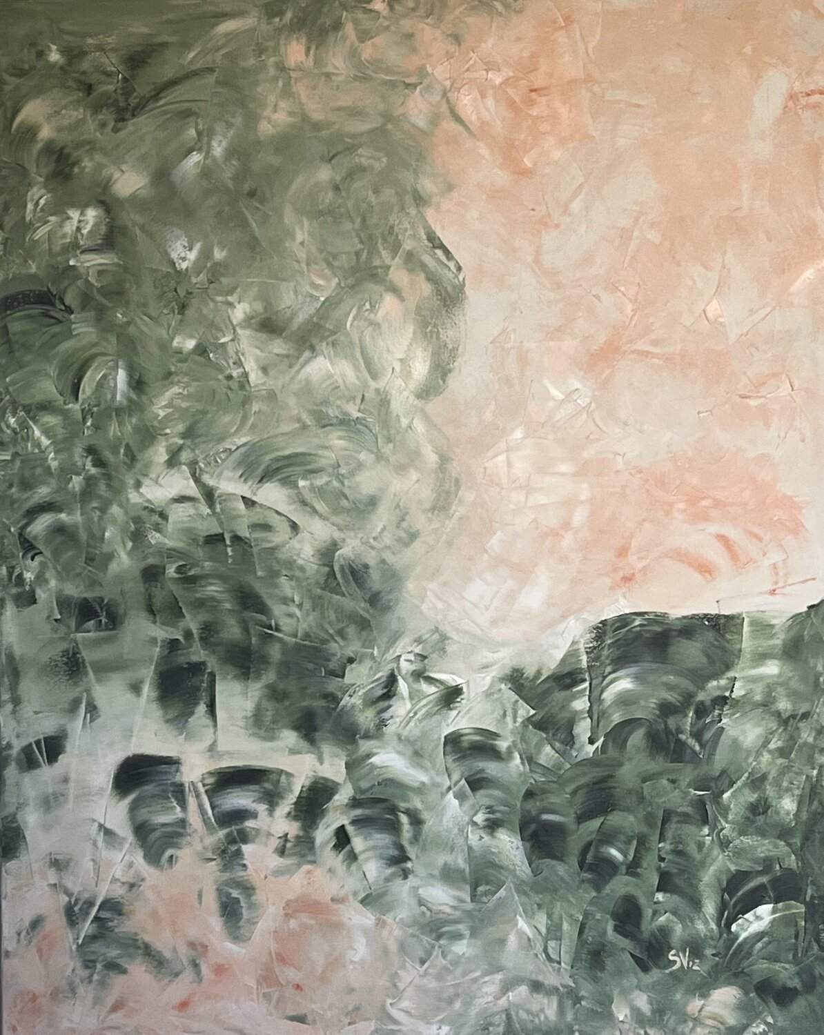 Ascesa Silvana Vizzini Original painting for sale