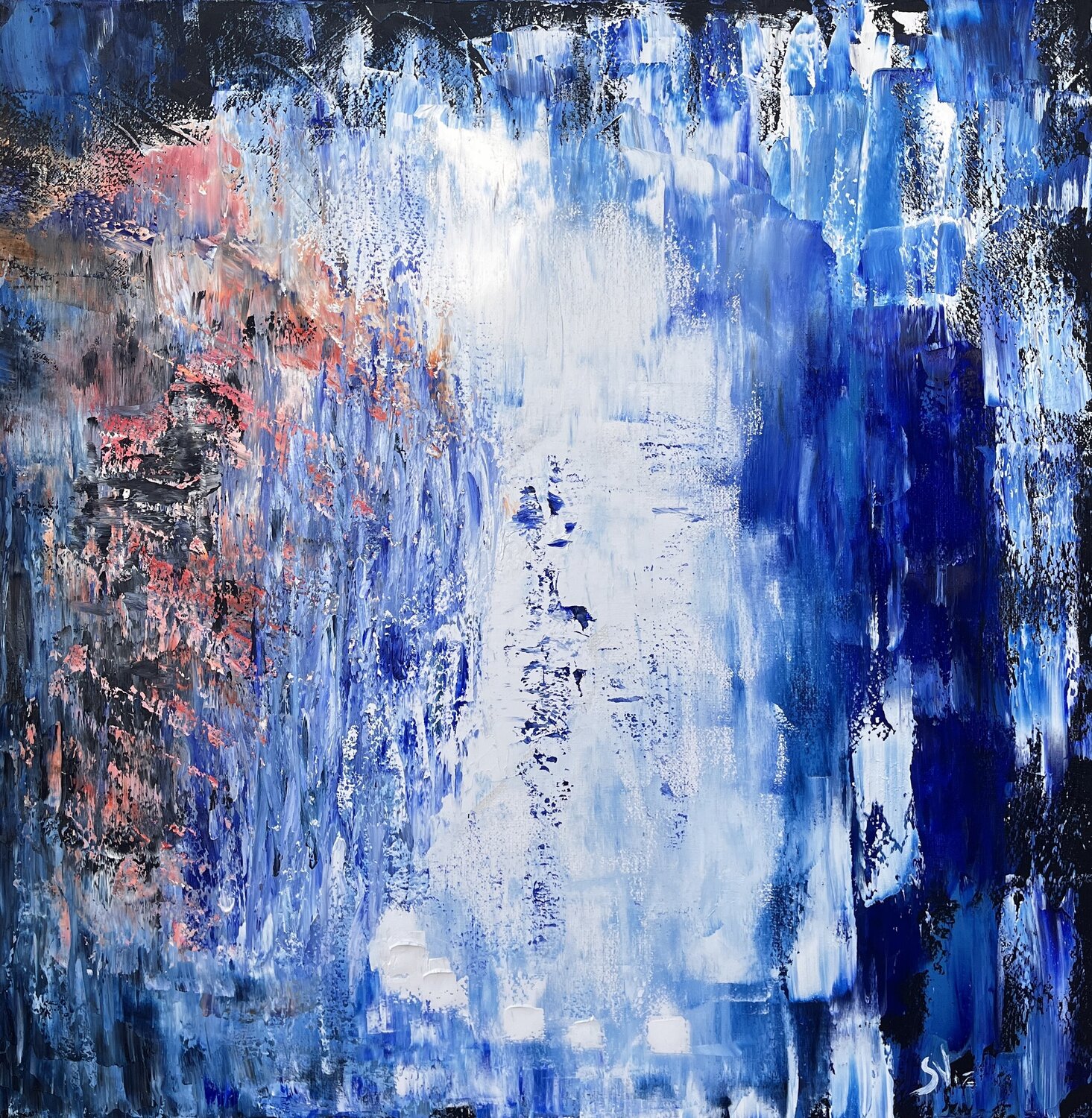 Il Titano Silvana Vizzini Original painting for sale