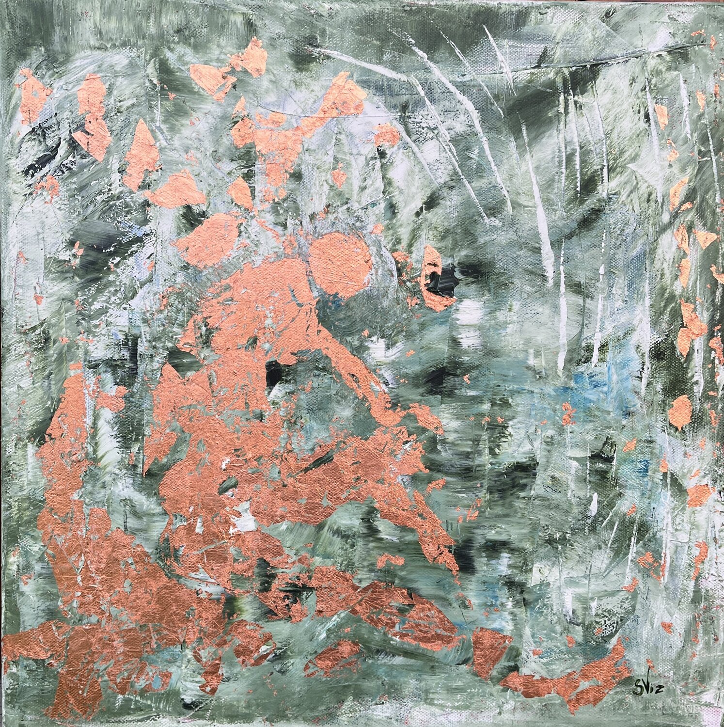L'inconscio Silvana Vizzini Original painting for sale