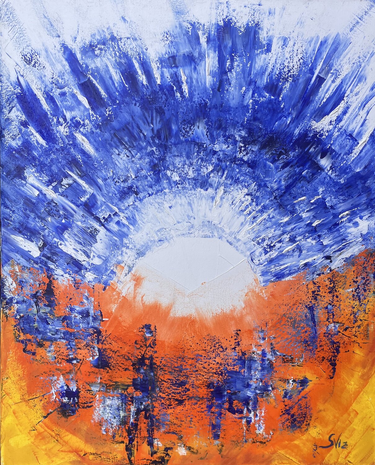 Il viaggio Silvana Vizzini Original painting for sale