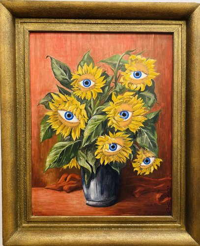 Zurückblick by Rainer Pawlaczyk, Painting for Sale on Select