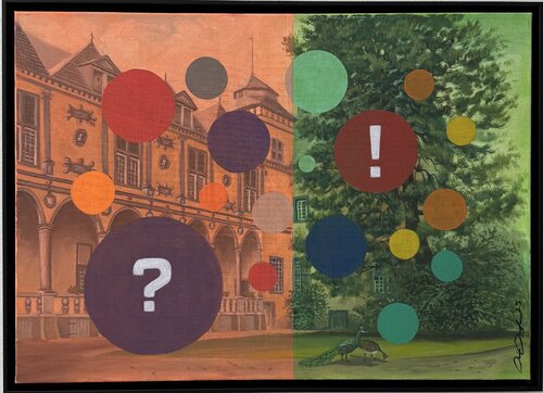 ? trifft ! by Rainer Pawlaczyk, Painting for Sale on Select