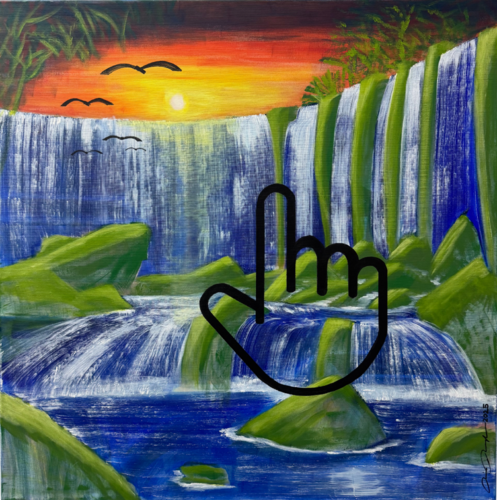 Das 6.Element by Rainer Pawlaczyk, Painting for Sale on Select