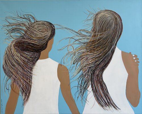 Sommerwind by Rainer Pawlaczyk, Painting for Sale on Select