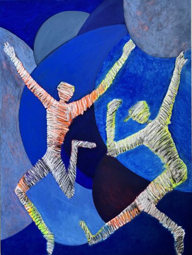 Tanz um dein Leben by Rainer Pawlaczyk, Painting for Sale on Select