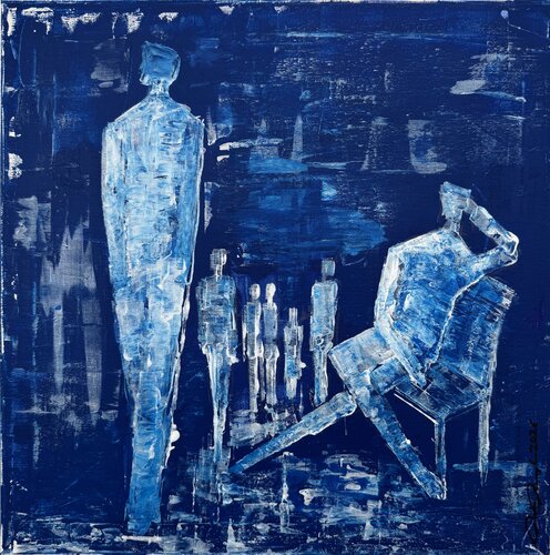 Dazwischen (ausgewählte Studie) by Rainer Pawlaczyk, Painting for Sale on Select