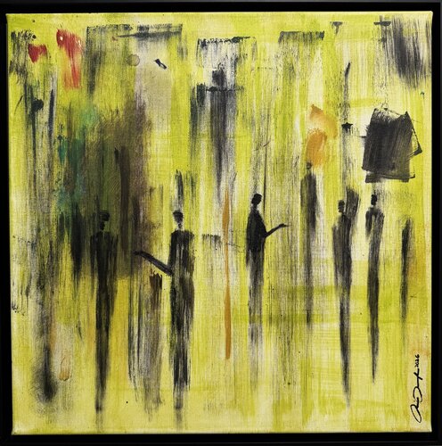 Zwischen uns by Rainer Pawlaczyk, Painting for Sale on Select