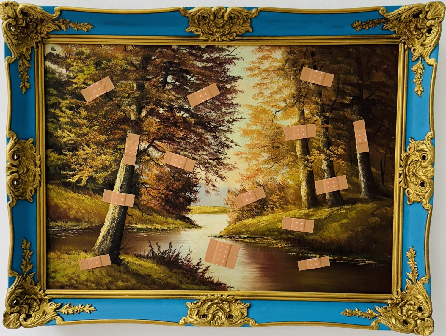 Verletzte Natur I Rainer Pawlaczyk Original painting for sale
