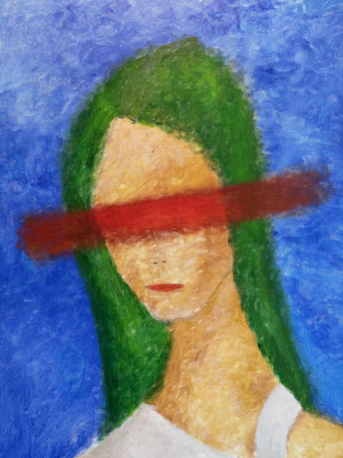 Unsicher Rainer Pawlaczyk Original painting for sale