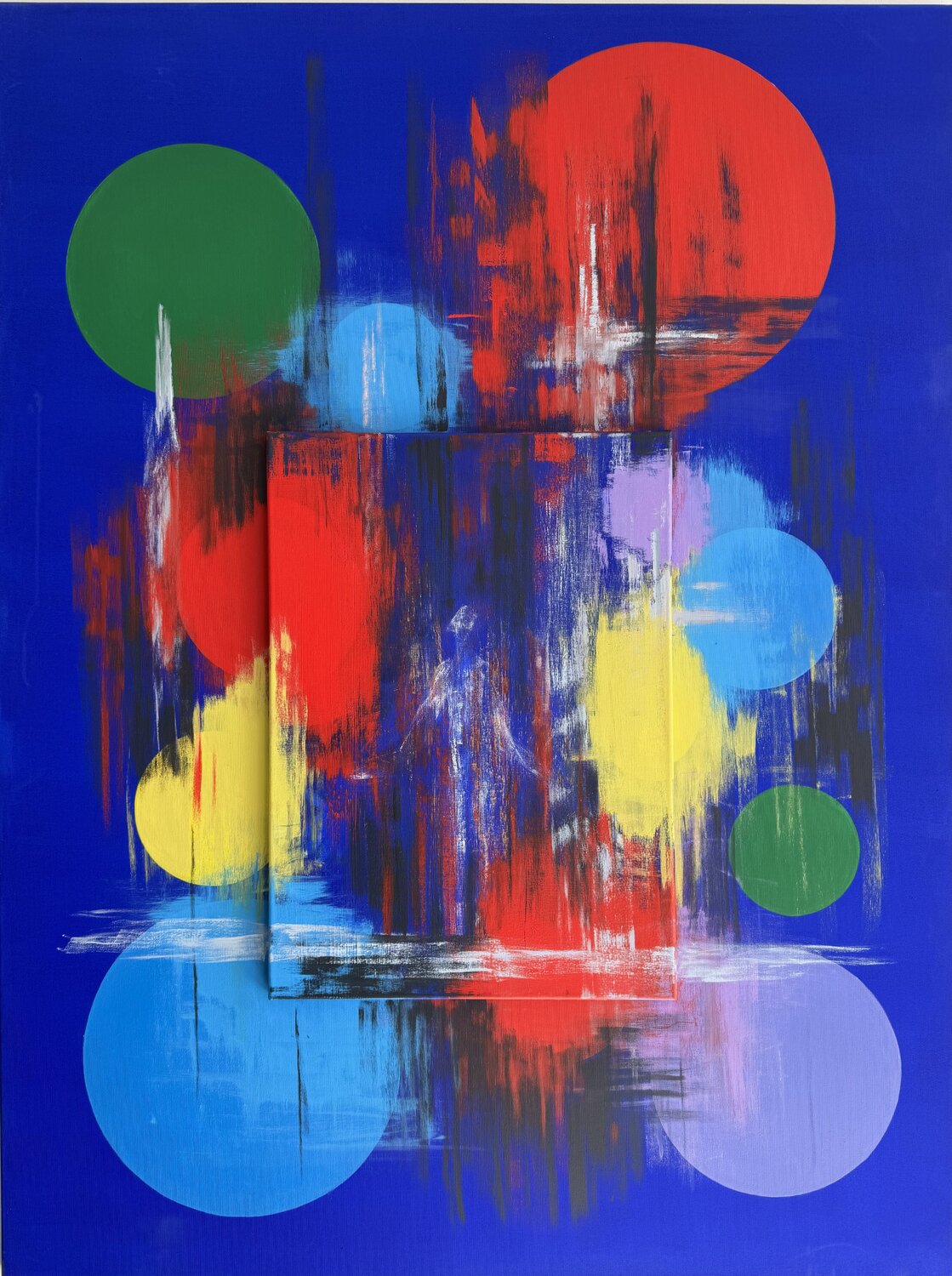 Kontrollverlust ? Rainer Pawlaczyk Original painting for sale