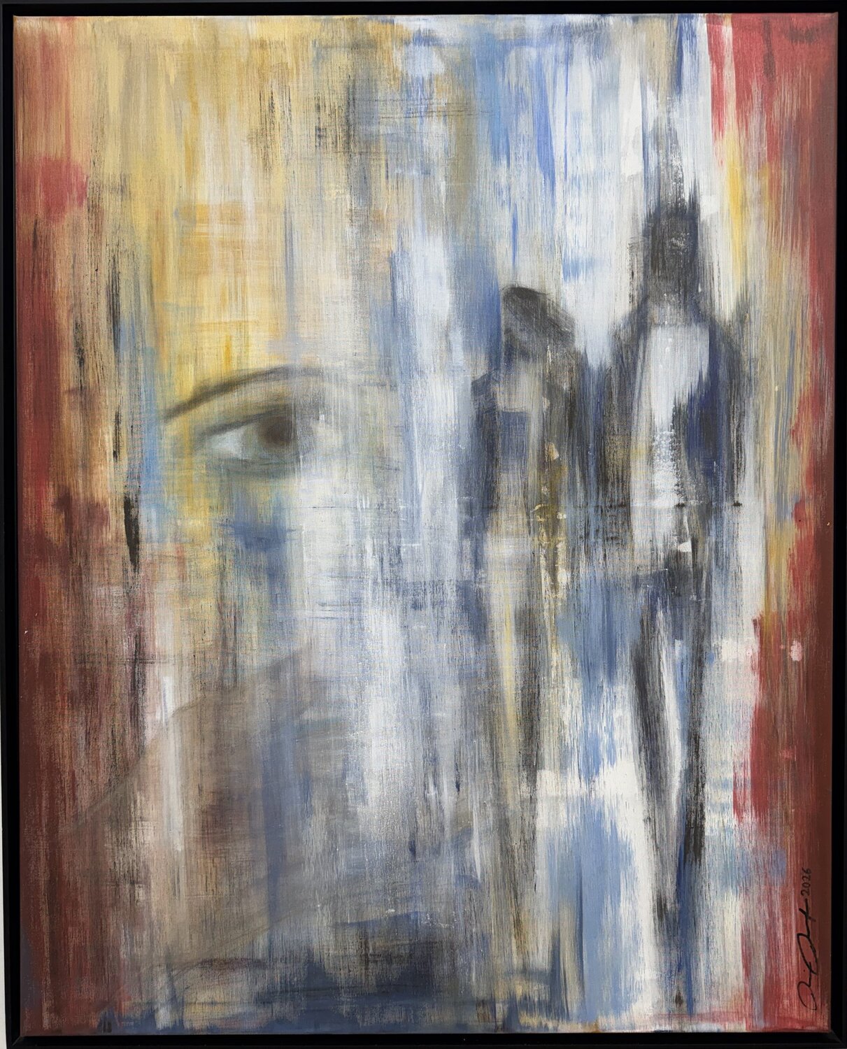 Sprachlos Rainer Pawlaczyk Original painting for sale