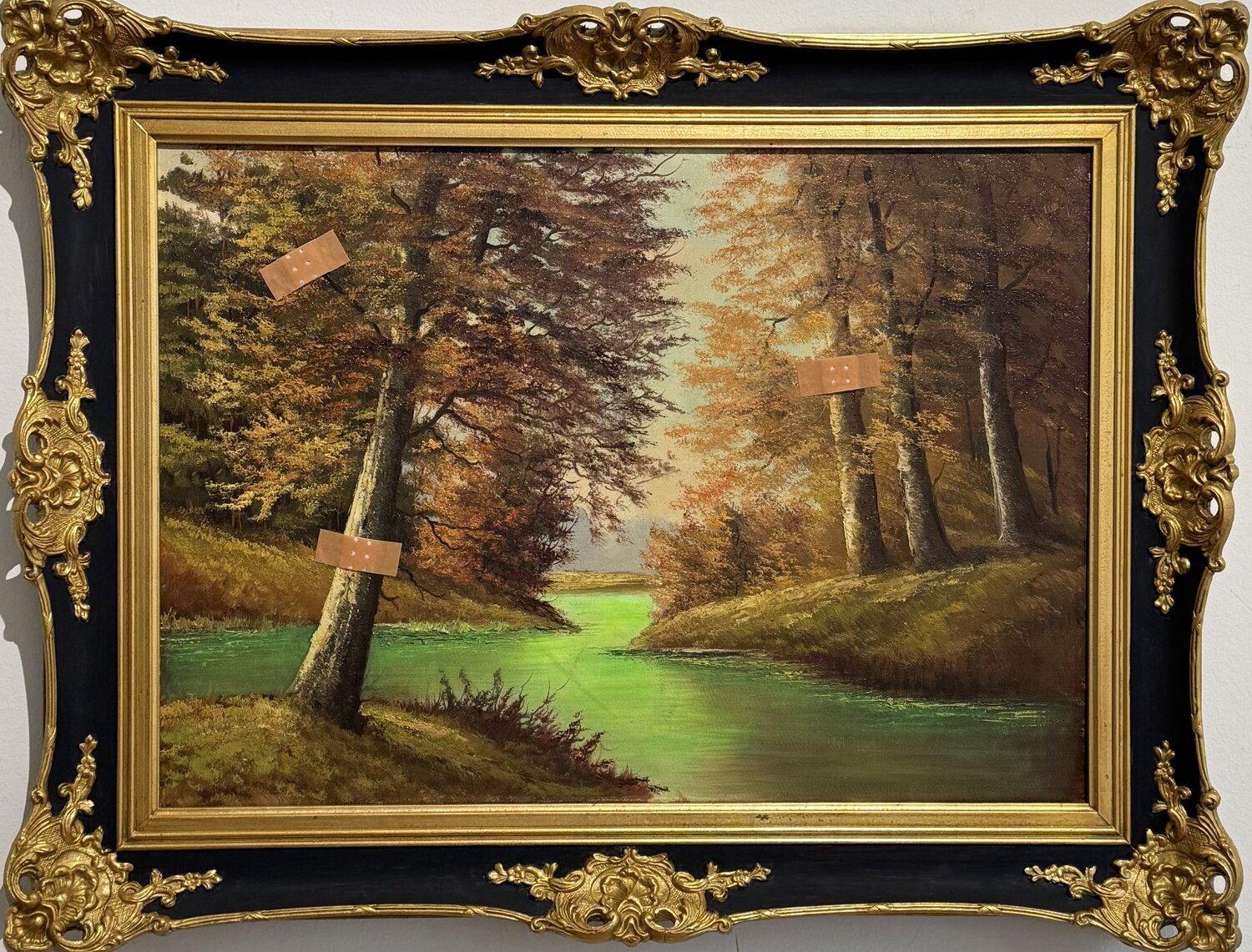 Verletzte Natur I Rainer Pawlaczyk Original painting for sale