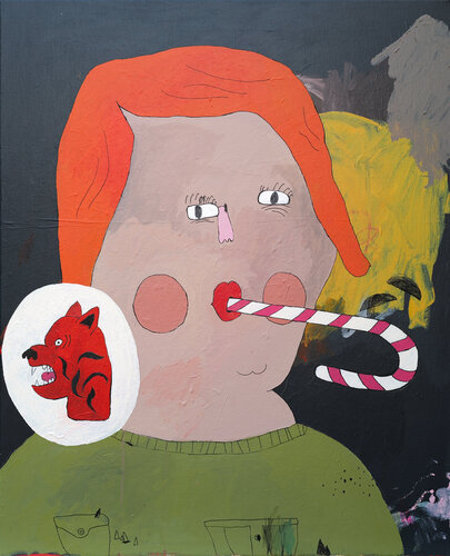 Tanner and his sidekick, Derrick, perform miracles off season. by David A. Kurtz, Painting for Sale on Select