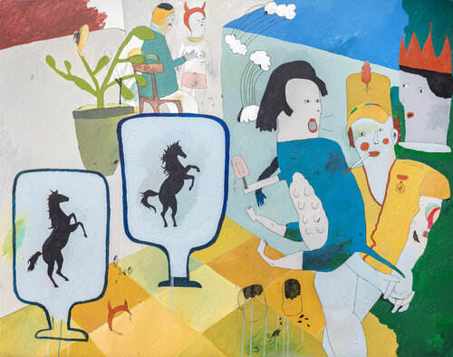 Desmond will never make it in Hollywood. by David A. Kurtz, Painting for Sale on Select