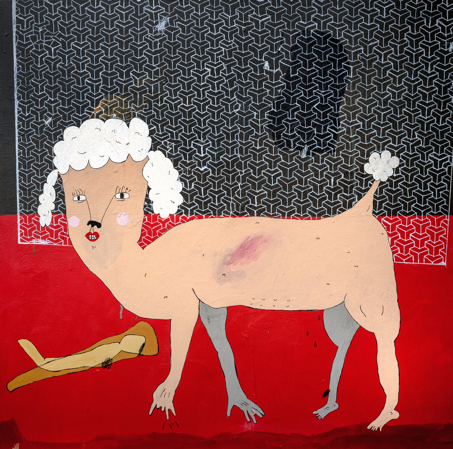 Social Media Causes Cancer David A. Kurtz Original painting for sale