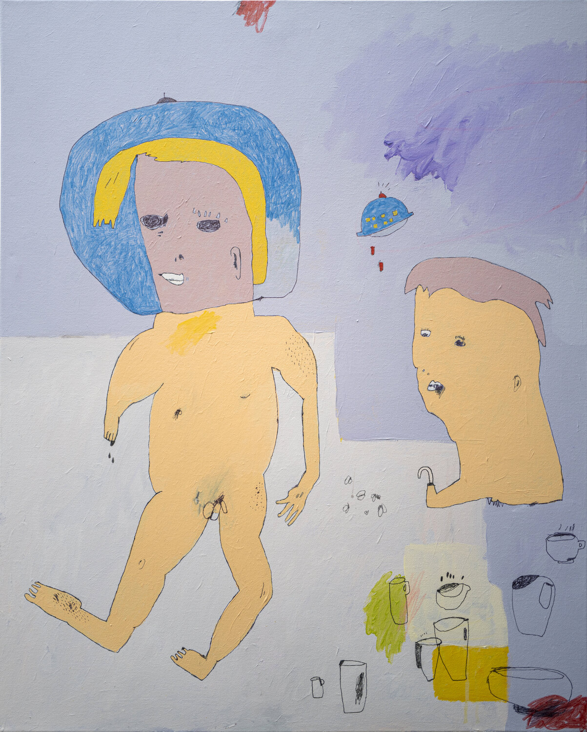 Space Camp Brian David A. Kurtz Original painting for sale