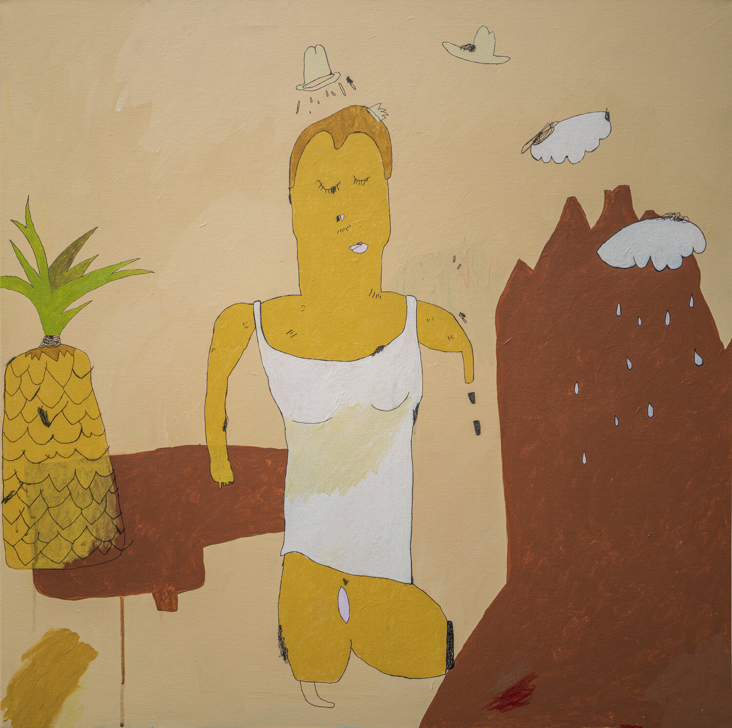 Leslie David A. Kurtz Original painting for sale
